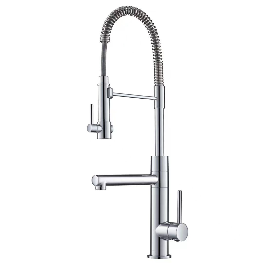 InArt Multifunctional Kitchen Faucet with Pre-rinse Sprayer and Rotating Pot Filler - InArt-Studio-USA
