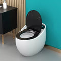 InArt Single-Flush Siphon Flushing Elongated One-Piece Toilet (Seat Included) Rough-In Size: 12 '' - InArt-Studio-USA