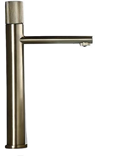 InArt Single-Handle Vessel Sink Faucet in Gold Color
