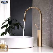 InArt Single-Handle Vessel Sink Faucet in Rose Gold - InArt-Studio-USA