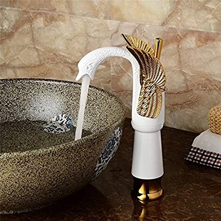 single hole vessel sink faucet	inart