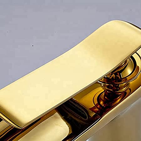 InArt Single Hole Single-Handle Bathroom Faucet in Gold - InArt-Studio-USA