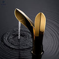 InArt Single Hole Single-Handle Bathroom Faucet in Gold - InArt-Studio-USA