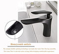 InArt Single Hole Single-Handle Bathroom Faucet in Matt Black - InArt-Studio-USA