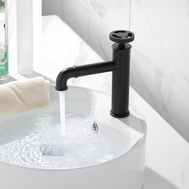 InArt Single Hole Single-Handle Bathroom Faucet in Matte Black - InArt-Studio-USA