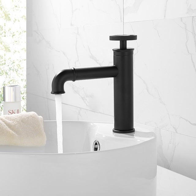 InArt Single Hole Single-Handle Bathroom Faucet in Matte Black - InArt-Studio-USA